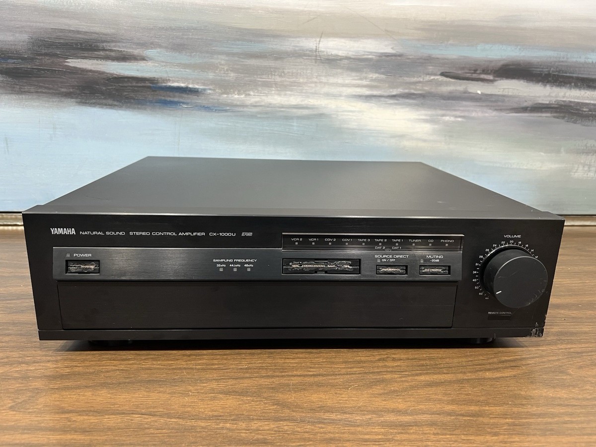 Yamaha CX-1000U Vintage Natural Sound Stereo Preamplifier | eBay