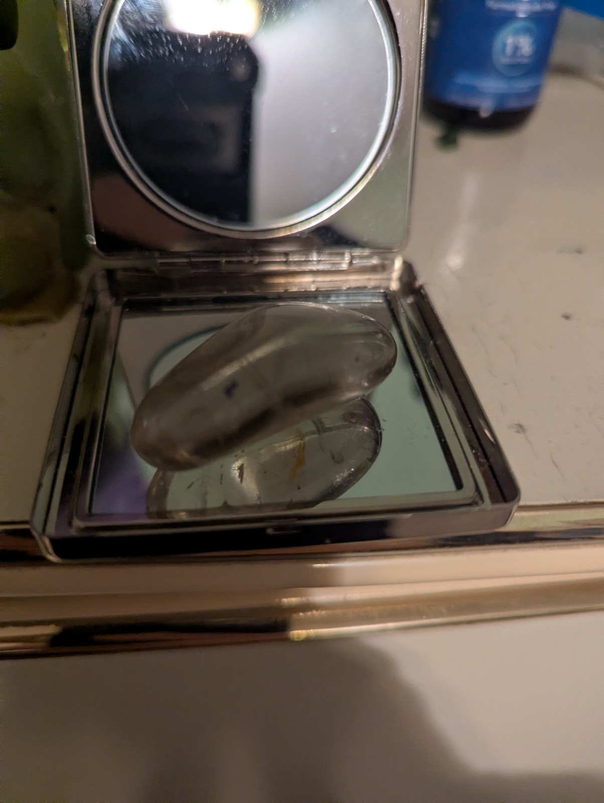 Irregular Ovular Transparent Stone - image 24