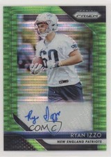 2018 Panini Prizm Rookie Auto Neon Green Pulsar Prizm Ryan Izzo #RA-RI Auto fm0