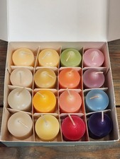 PartyLite VOTIVE "SUMMER" SAMPLER CS0220 Box of 16 Candles NEW