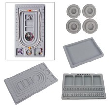 Flocked Bracelet Design Bead Beading Board Jewelry Tray Craft Tool Save Time