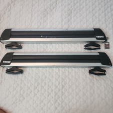 Thule Ski Rack 91725 Universal Flat Top 6 Ski4 Snowboard Racks With Key 30 Thule Ski Rack 91725 Universal Flat Top 6 Ski4 Snowboard Racks With Key 30