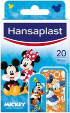 Hansaplast Kinderpflaster Mickey Mouse Disney Wundschutz 20 Strips schmerzfrei