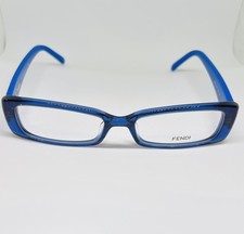 FENDI F906 51 16 442 135 BLUE FRAME made in ITALY 51mm Women s 100 Authentic