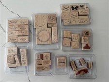 Vintage Stampin' Up Stamps Lot of 8 Sets