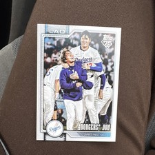 2026 Topps Series 1 Shohei Ohtani Yoshinobu Yamamoto #265 Dodgers 75th