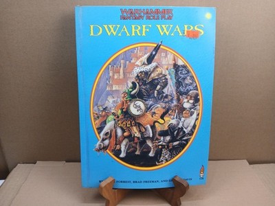Games Workshop Warhammer Fantasy Roleplay Dwarf Wars Soft Cover Book Used