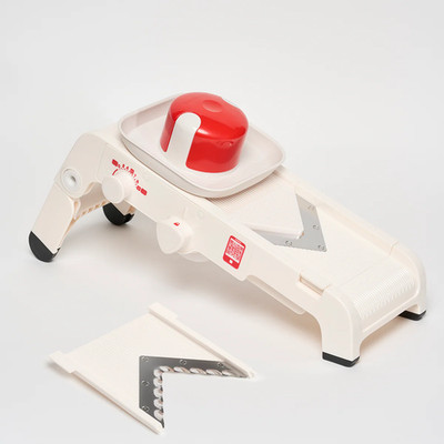 NEW TUPPERWARE Time savers Mandoline red chili white slicer chips. New in box