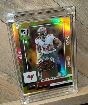 CHRIS GODWIN 41/98 GAME USED BALL PATCH 2025 JERSEY FUSION BALL STARS