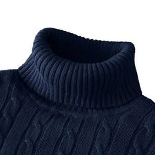 Men's Turtleneck Soft Sweater 2023 Warm Knitted Autumn/winter Pullover Jumper