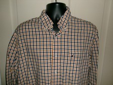 Men's Nautica Wrinkle Resistant Long Sleeve Button Down Shirt Size XL