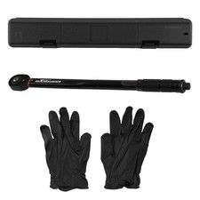 Click Type Torque Wrench 12 Drive 10-150 Ft-lb Pre-calibrated With Storage Case