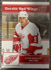 2025-26 Detroit Red Wings Centennial Jason Woolley #7 Base