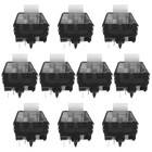 10 Pcs Clicky White Mechanical Keyboard For Gaming Keyboards
