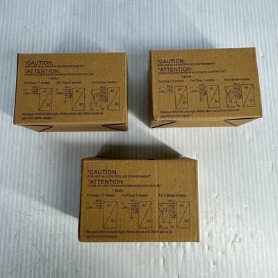 Lot of 3 NEW Mean Well HDR-60-24 24V 2.5A 60W DIN Rail Power Supplies