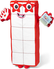Numberblock Ten Playful Pal, Plush Figure Toys, Numbers for Toddlers, Cute Stuff