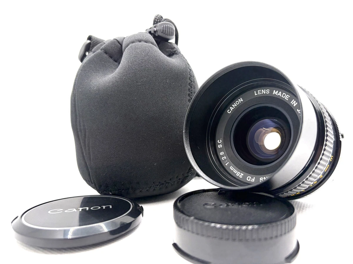 Canon FD f/2.8 Camera Lenses 28mm Focal for sale | eBay