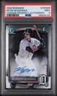 2025 BOWMAN CHROME AUTO #CPAKM KEVIN MCGONIGLE PSA 9