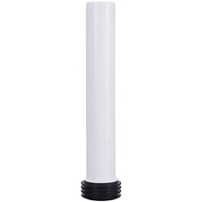 PP 28cm Flush Pipe for Manual Toilet For Concealed Water Tank Compatible Use