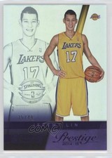2014-15 Panini Prestige Bonus Shots Purple Premium 35/49 Jeremy Lin #92 2d8