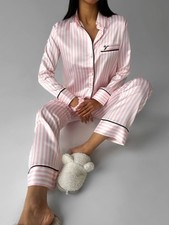 Victoria"s Secret Pajama Set Silk Satin
