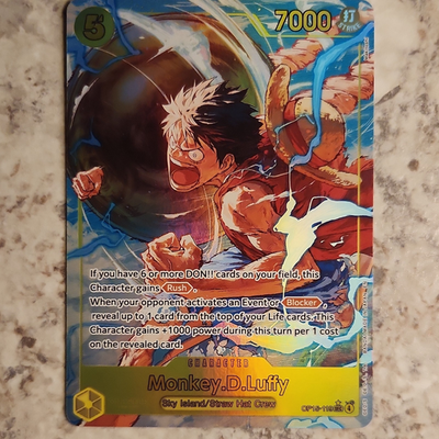 Monkey.D.Luffy OP15-119 One Piece TCG SEC Alt Art Foil | eBay