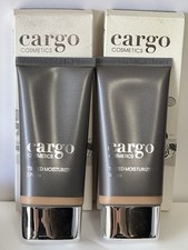 Cargo Cosmetics Hidratante Tintado Maquillaje Facial FPS 20 MARFIL 1.7 OZ Lote 2 Piezas