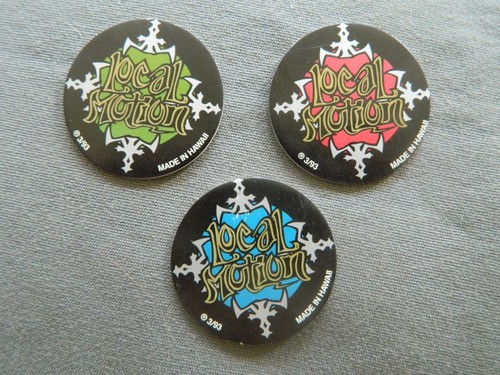 Lot of 3 Local Motion Pogs Milk Bottle Caps Hawaii | eBay