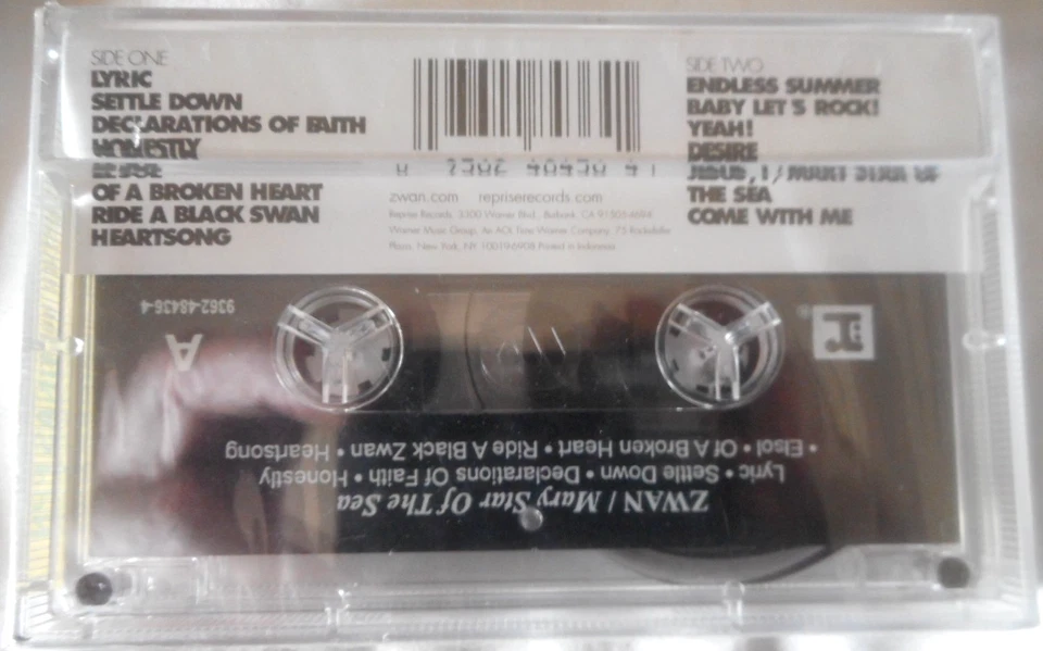 ZWAN Star Of The Sea CASSETTE - New OFFICIAL INDONESIA * SEALED Free Postage OZ - Image 2 of 2