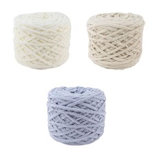 Grobes Chenillegarn, weiches, sperriges, dickes Garn zum Stricken von