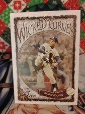 Sandy Koufax, Wicked Curves, Base - 2025 Allen & Ginter Baseball