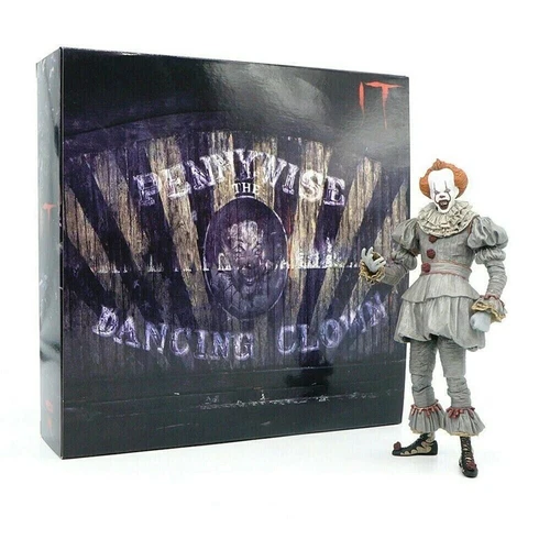 7" Ultimate Pennywise The Dancing Clown IT (2017) PVC Model Action Figures Toy - Picture 3 of 5