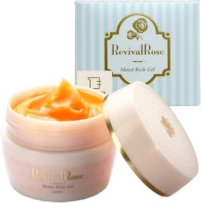 Meiko Beakers Revival Rose All in One Gel 100g Moist Rich Cream Paraben Free FS