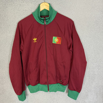 Vintage Portugal FIFA Soccer World Cup Adidas Jacket Mens Medium Anthem Full Zip