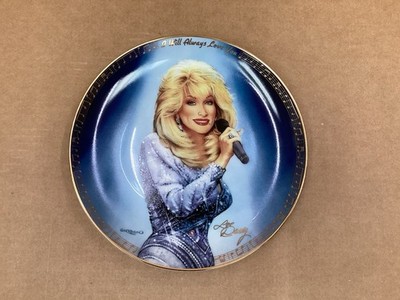 DOLLY PARTON: I WILL ALWAYS LOVE YOU Plate Superstars of Country Music N Giorgio