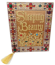 Disney Parks Sleeping Beauty Story Book Replica Mini Notebook Journal New