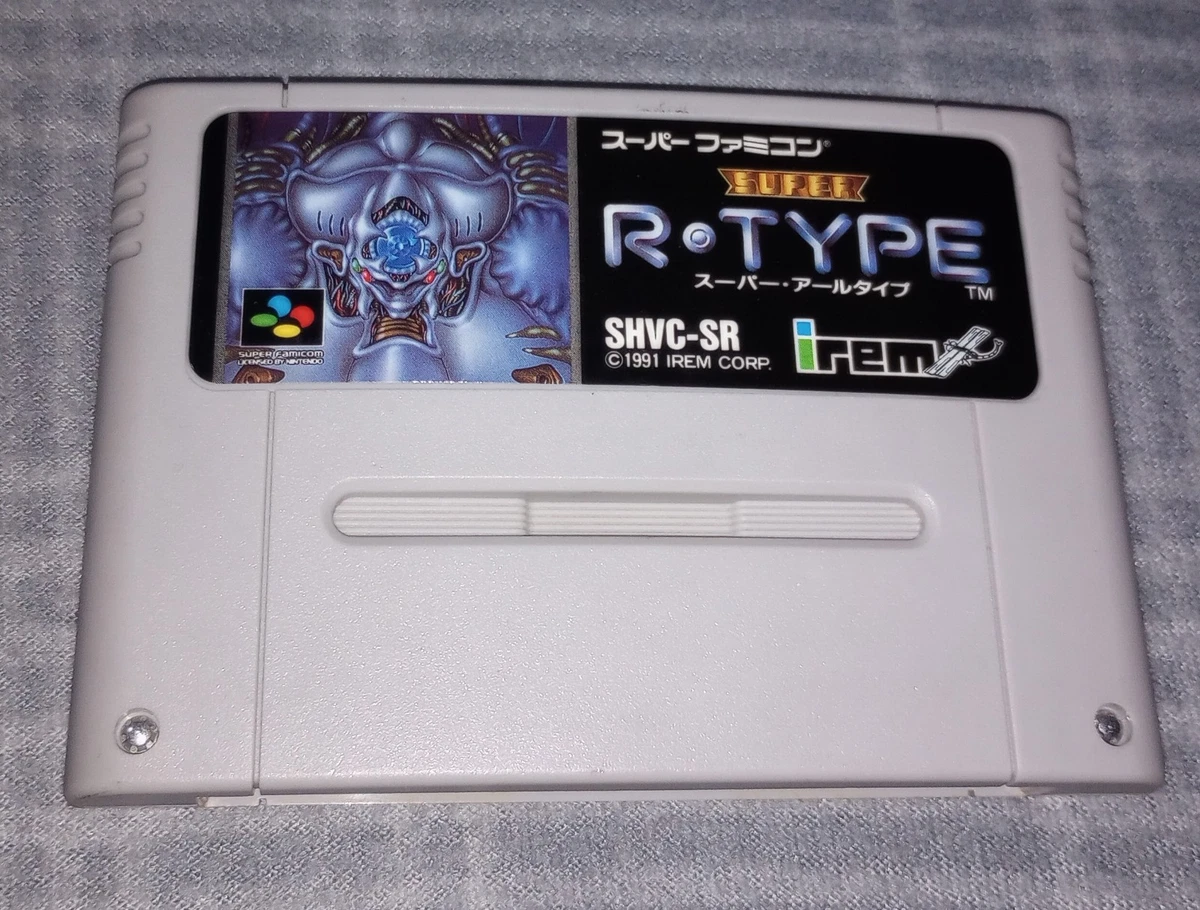 Jeu R-Type Sur Super Famicom (Japon) – Édition Complète, Cartouche Seule (NTSC-J)