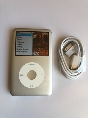 Apple iPod classic 7th Generation Silver (120GB) #8351 | eBay