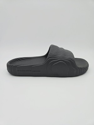 Adidas Adilette 22 Grey Black Men's Slide Sandals HP6522 #D3 | eBay