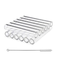 12 Pcs 3 Inch Borosilicate Glass Tubes, Gtysmox 12mm Diameter 2mm Thickness C...