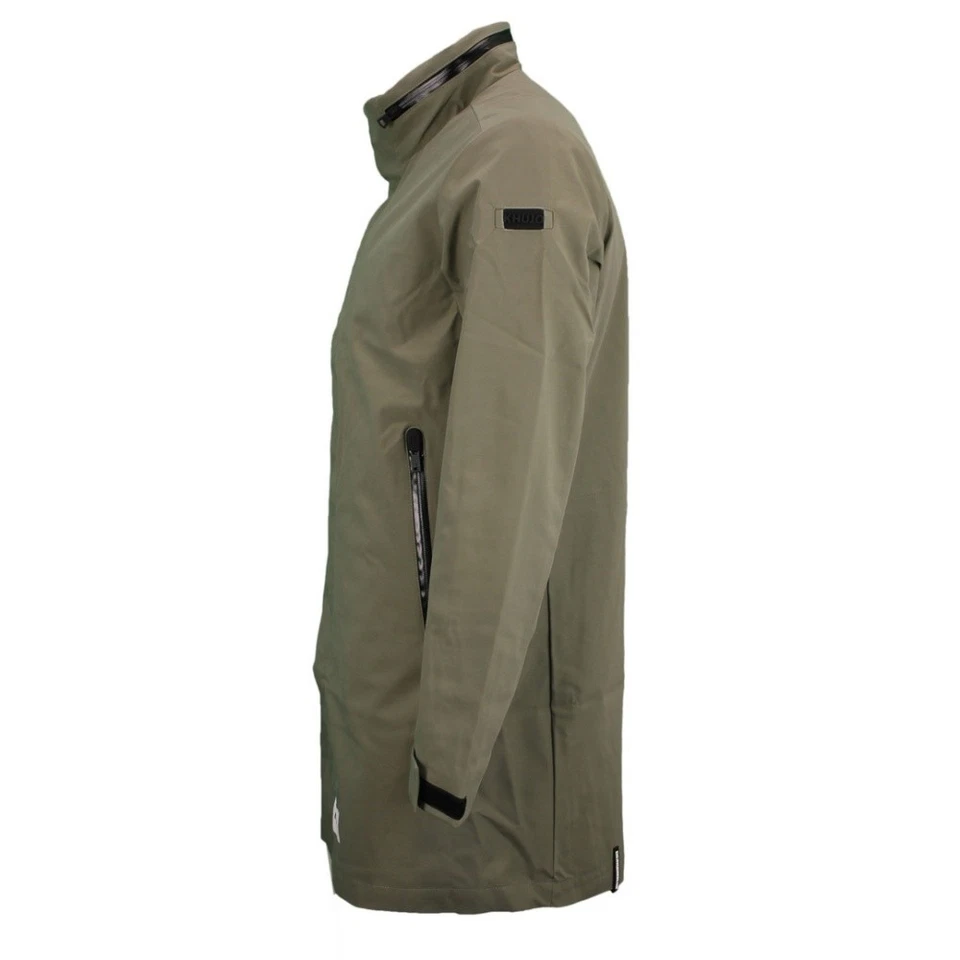 Khujo Herren Sommer Jacke Mantel Yimm grün 2008CO251 377 schilf - Bild 4 von 4
