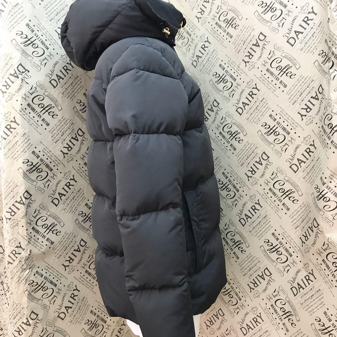 Versace Down Jacket Baroque Pattern Black Men's S… - image 4