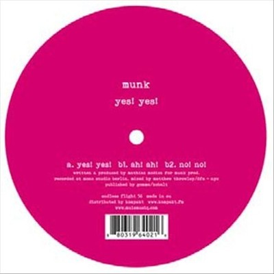 MUNK - YES! YES! NEW VINYL