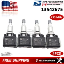 4pcs TPMS Tire Pressure Sensor For CADILLAC CT4 CT5 GMC SIERRA 2500 13542675