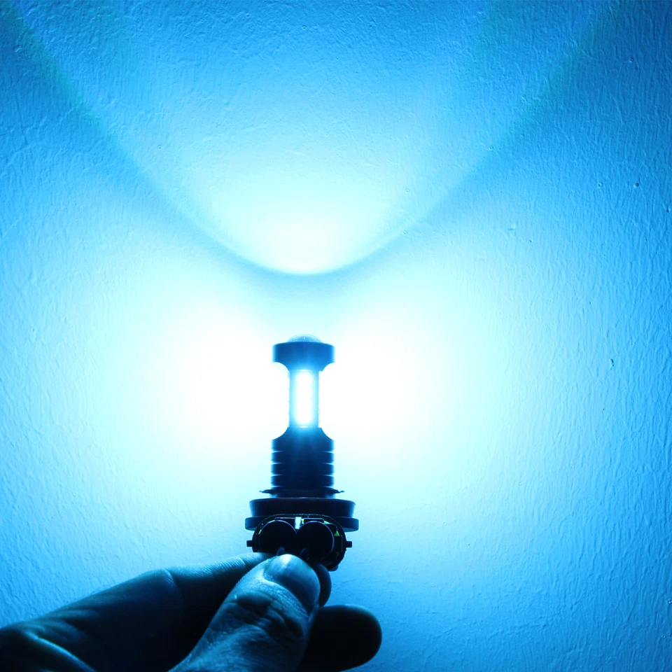 Bombilla de luz diurna AllaLighting LED 3157 DRL luz fría brillante azul hielo Foto 2 de 4