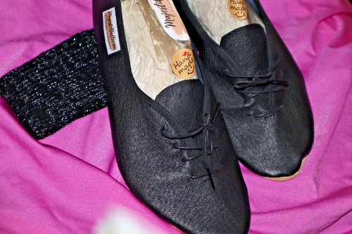 MajestiBallerina Schläppchen Gymnastikschuhe Jazzy handmade Schnürschuhe c1 adul