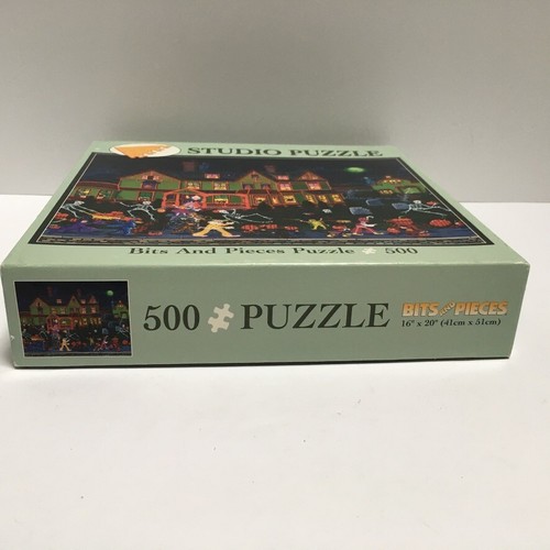 Bits and Pieces Puzzle DANCING SKELETONS Halloween 750 Pieces Complete - Picture 7 of 12