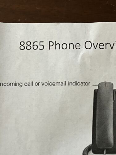 Cisco CP-8865 IP Phone video phone clean good working order w/ paperwork & box - Picture 11 of 13