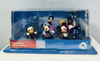Disney Mickey's Christmas Carol Figurine Playset NEW | eBay