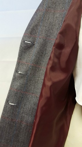 Tagg Maids Rider- Angus Navy Tweed Show Chaqueta Tallas 32" - Imagen 4 de 4